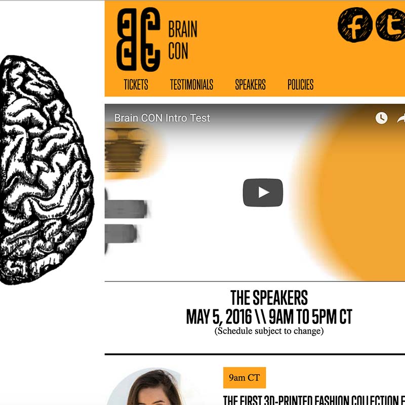 a screen shot of brain con