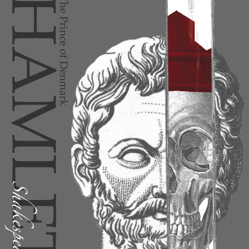 thumbnail for the hamlet posters. created with old illustration.